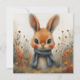 Tender Bunnies: Gekümmert Gedanken 🐇 Digital Feiertagskarte