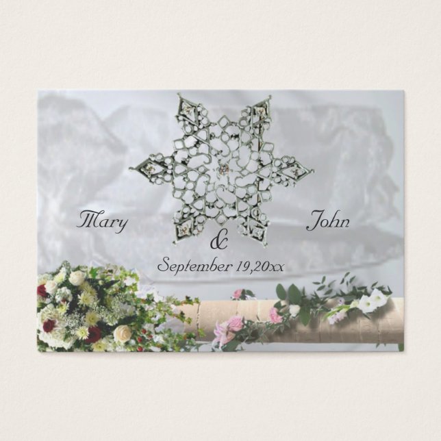 Tender Dream 2 - Vielen Dank Gastgeschenk Hochzeit (Vorderseite)