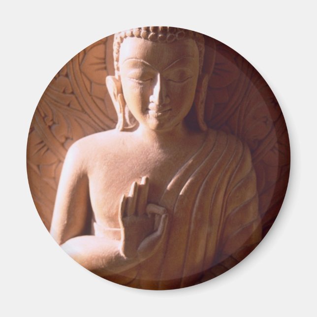 Tender Faced Buddha Magnet (Vorne)