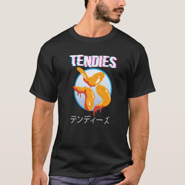 Tendies Chicken T-Shirt (Vorderseite)