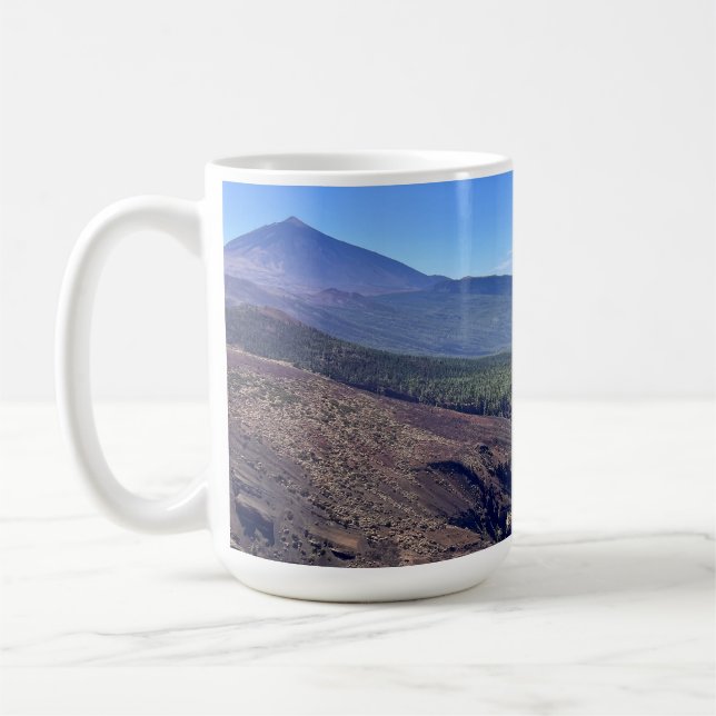 Tenerife Blick Kaffeetasse (Links)