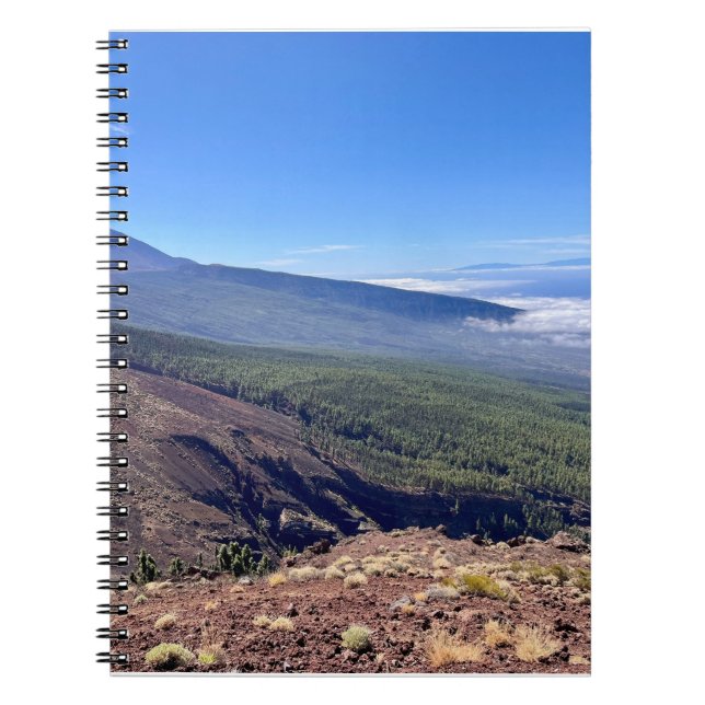 Tenerife Blick Notizblock (Vorderseite)