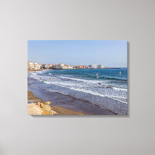 Tenerife El Medano vue toile (Recto)