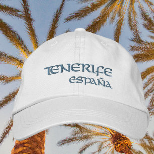 Tenerife España Spanien Strand bestickt mit Hut