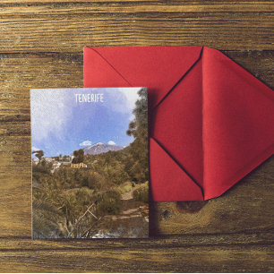 Tenerife Teide Mountain Kanarische Inseln Postkarte