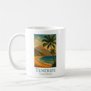 Teneriffa Kanarische Inseln Berg Teide Spanische I Kaffeetasse