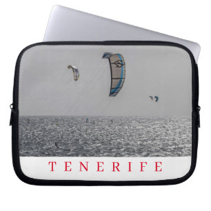 Teneriffa Kitesurfer mit Blick auf Laptop Laptopschutzhülle