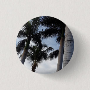 Teneriffa-Palme-Knopf-Abzeichen Button