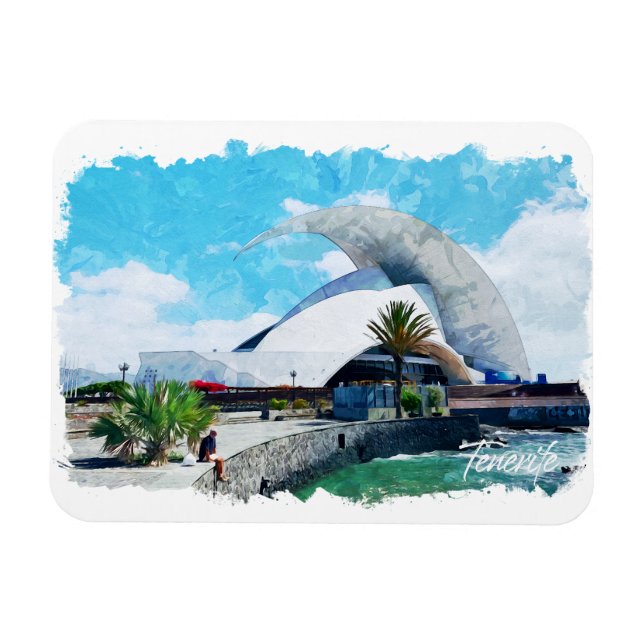 Teneriffa Spanien Kanarische Inseln Magnet (Horizontal)