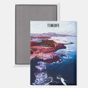 Teneriffa Spanien Küste Kanarische Inseln Souvenir Magnet