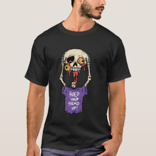 Tenez la tête en haut Zombie Halloween drôle Zombi