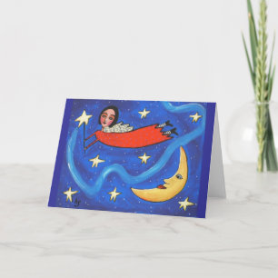 Tenez le premier rôle l'ange et la lune - carte de