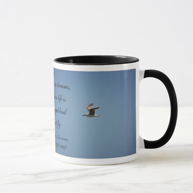 TENEZ SUR VOS RÊVES - tasse (Droite)