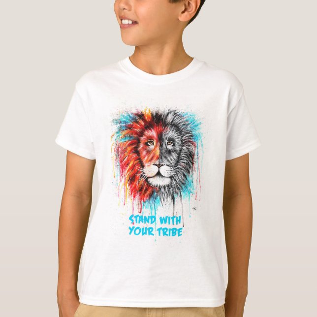 Tenez-vous avec les T-shirts pour enfants de votre (Devant)