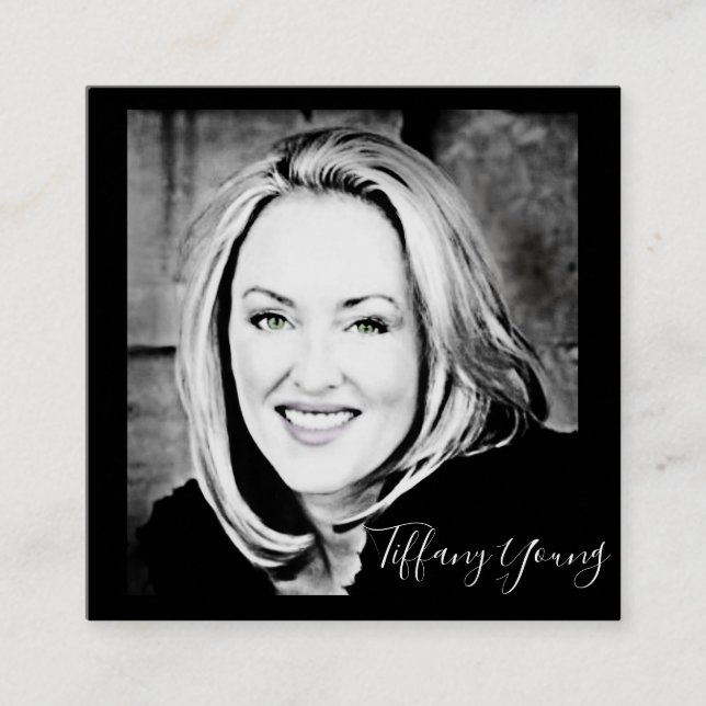 TENEZ-VOUS !  Customisez vos cartes de visite (Devant)