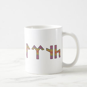 Tengri in der alten Turku Kaffeetasse