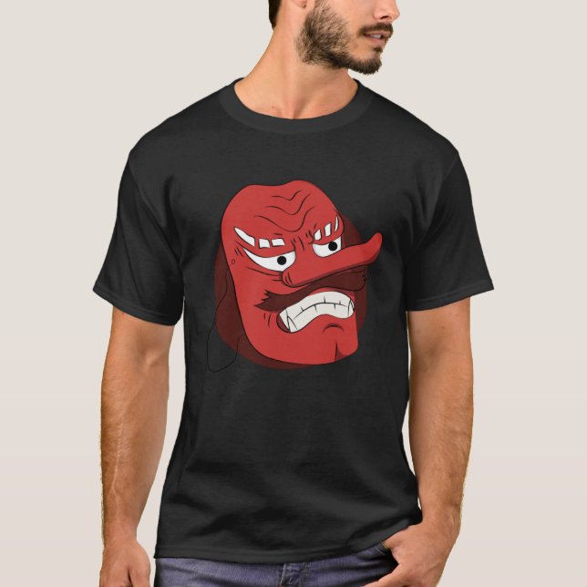 Tengu japanische Maske Samurai Japan Shinto Yokai  T-Shirt (Vorderseite)