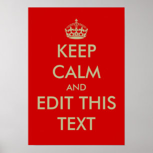 Tenir des affiches calmes