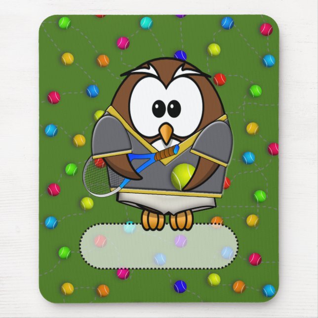 Tenismauluhu Mousepad (Vorne)