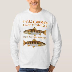 Tenkara Fliegen-Fischen T-Shirt
