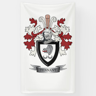 Tennant Familienwappen-Wappen Banner