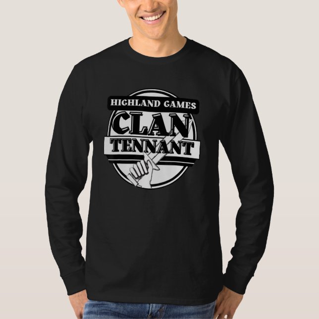 Tennant Highland Games Scottish Clan 1 T-Shirt (Vorderseite)