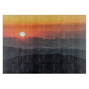Tennant Mt, Gebiet Graveyard Fields, Sonnenaufgang Schneidebrett