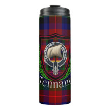 Tennant schottischer Clan Tartan & Wappen