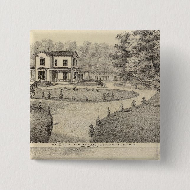 Tennant, Weldon-Wohnungen Button (Vorderseite)
