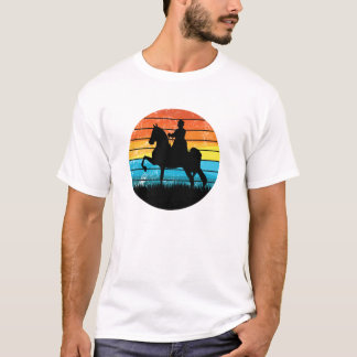 Tennesse Walking Horse American Saddlebred Retro T-Shirt