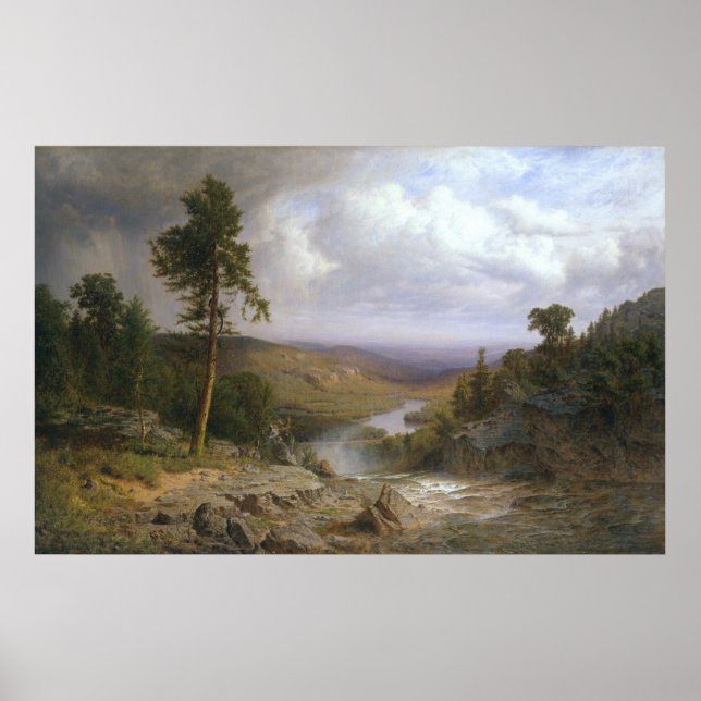 Tennessee 1866 von Alexander H. Wyant Poster (Vorne)