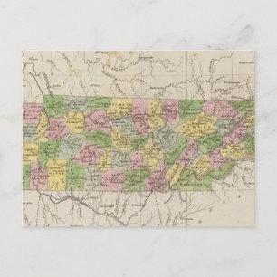 Tennessee 4 postkarte