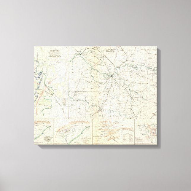 Tennessee 5 leinwanddruck (Vorderseite)