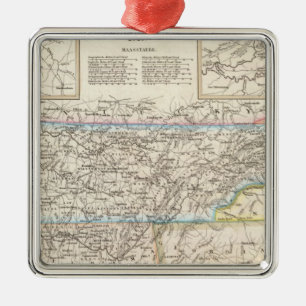 Tennessee 6 ornament aus metall