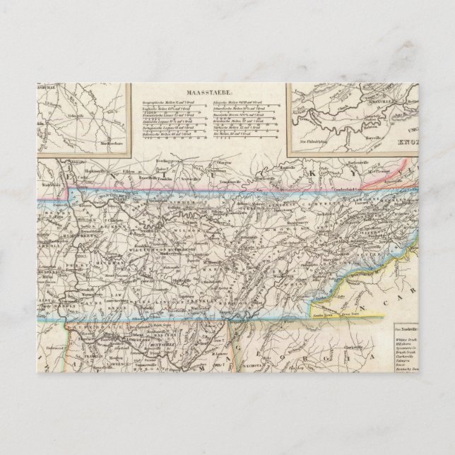 Tennessee 6 postkarte (Vorderseite)