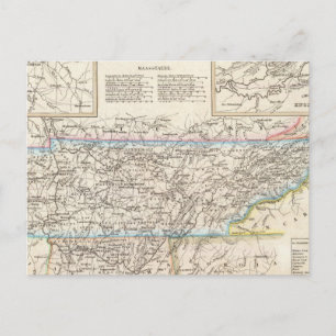 Tennessee 6 postkarte