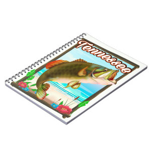 Tennessee Angelposter. Notizblock