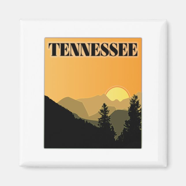 Tennessee-Berge Magnet (Vorne)