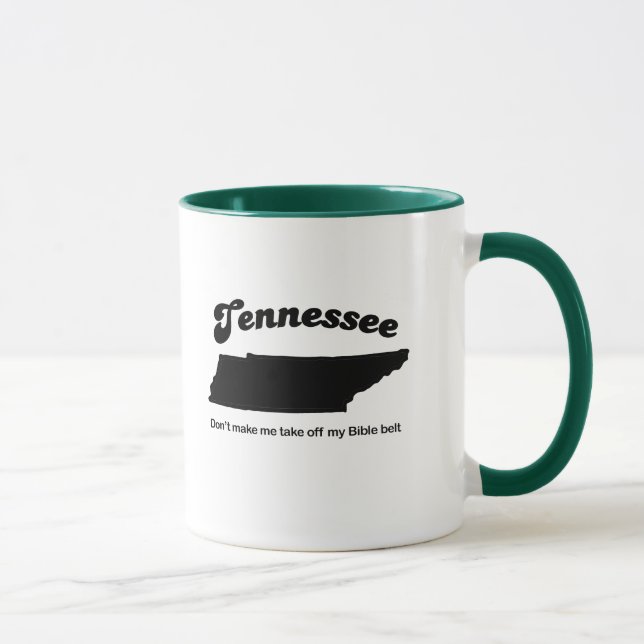 Tennessee - Bibelgürtel Tasse (Rechts)