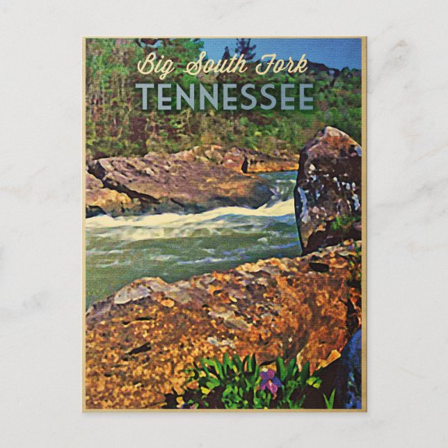 Tennessee Big South Fork Postkarte (Vorderseite)
