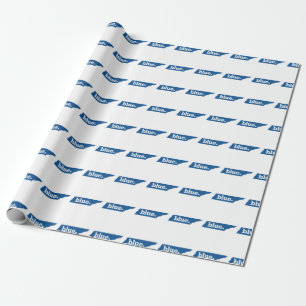 TENNESSEE BLAUER STAAT GESCHENKPAPIER