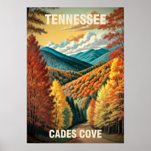 Tennessee Cades Cove V02 Poster