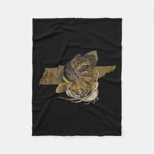 Tennessee Catfish Fisch Fisch Fleecedecke