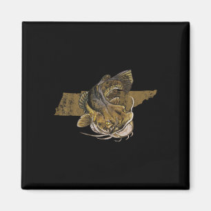 Tennessee Catfish Fisch Fisch Magnet