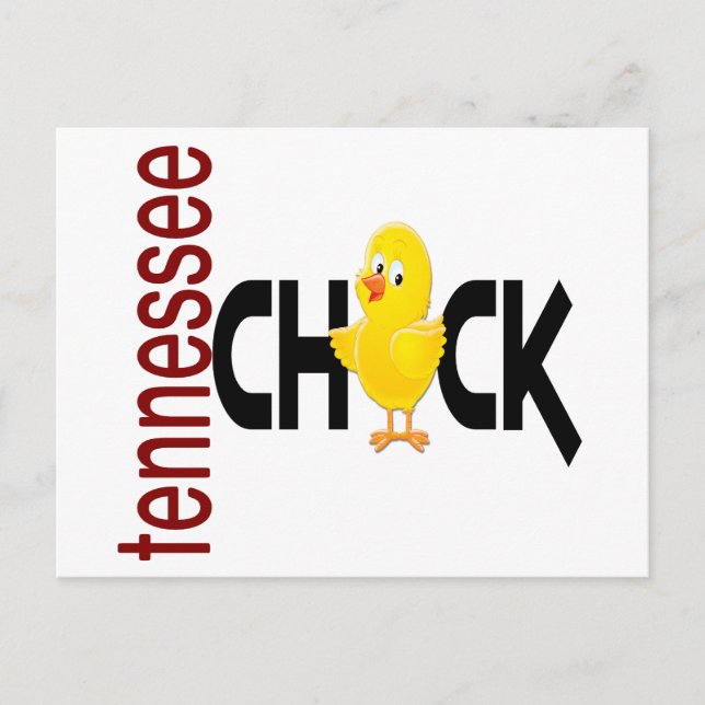 Tennessee Chick 1 Postkarte (Vorderseite)