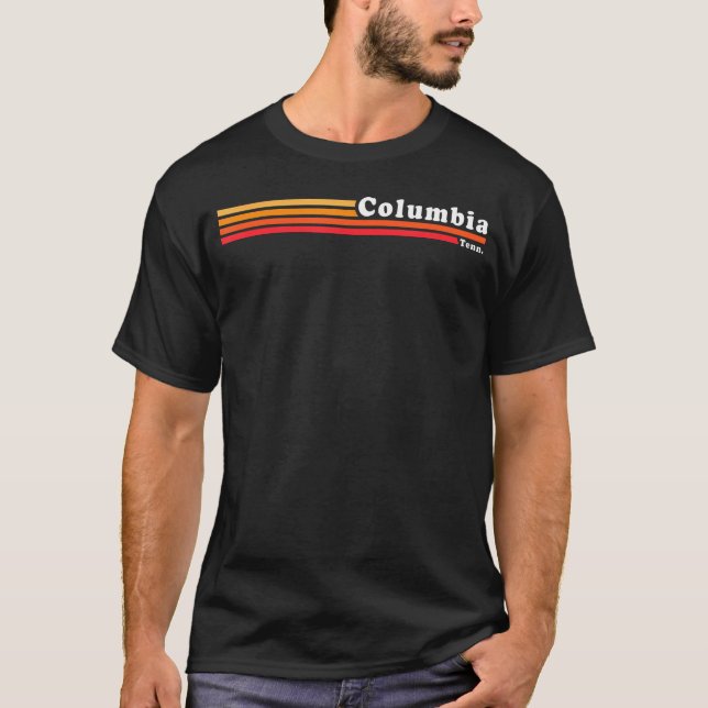 Tennessee Columbia 1980S T-Shirt (Vorderseite)