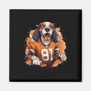Tennessee Dog Sport Liebe Tennessee Drei Sterne Magnet