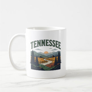 Tennessee-Erbelandschaft Kaffeetasse