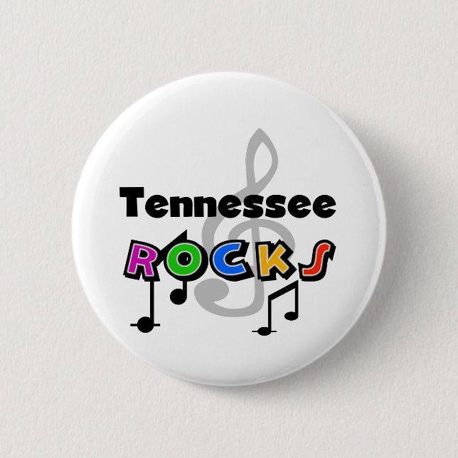Tennessee-Felsen Button (Vorderseite)
