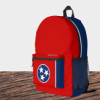 Tennessee Flag Backpack, USA, Tennessee Bag,